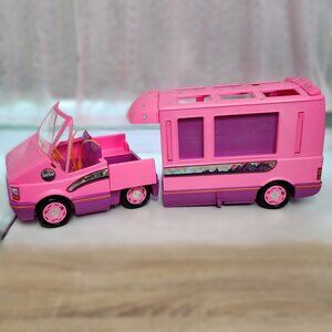 **Rare* Barbie Starlight Motorhome With Detachable Rider *Jeep*